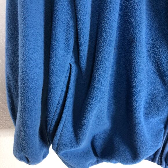 Orvis Mens Blue Full Zip Fleece Jacket with Pockets Size Small - Picture 7 of 8